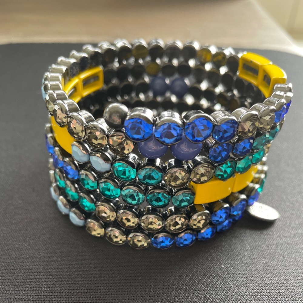 Juicy Couture Rhinestone Coil Bracelet - Picture 4 of 9